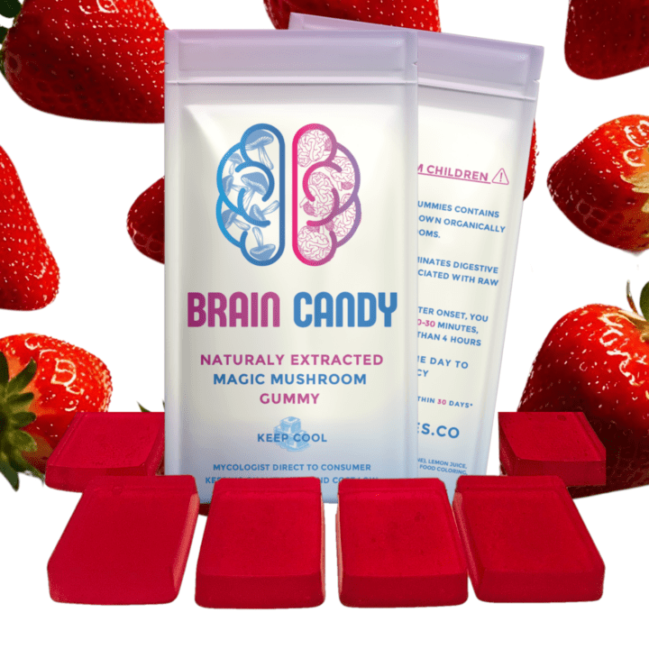 Magic Mushroom Gummies Strawberry Stargazer
