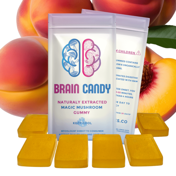 Magic Mushroom Gummies PE Peach