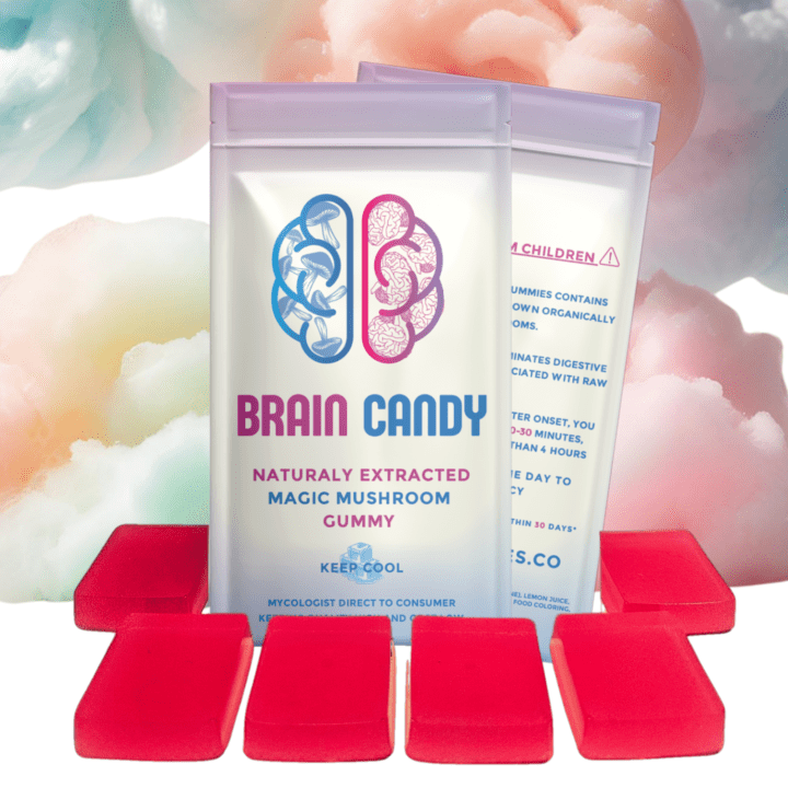 Magic Mushroom Gummies Cambodian Cotton Candy