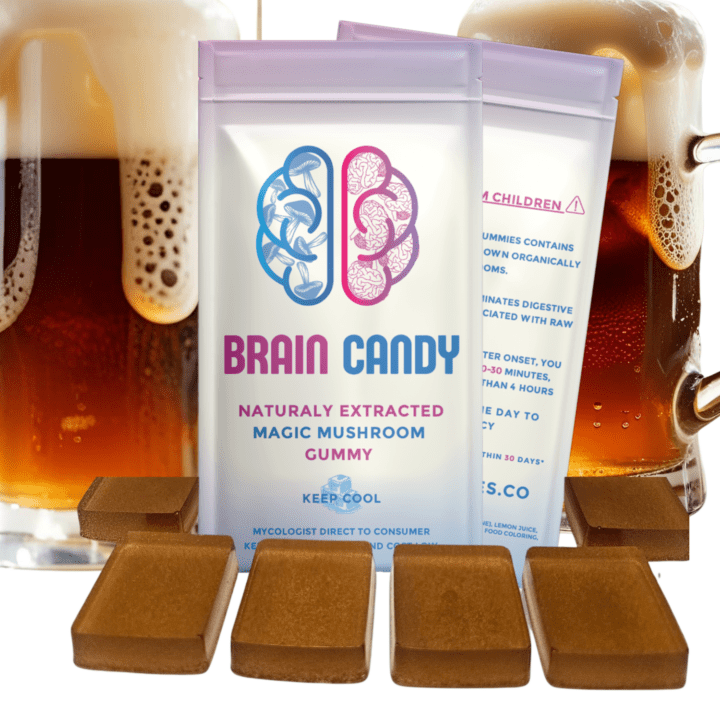 Magic Mushroom Gummies Golden Root Beer