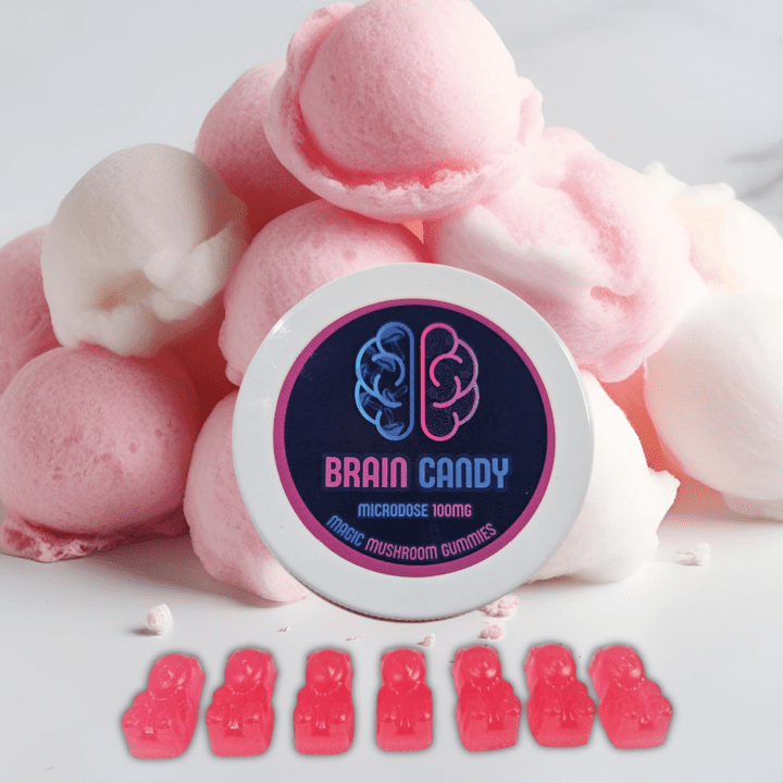 Magic Mushroom Micro Bears Cotton Candy